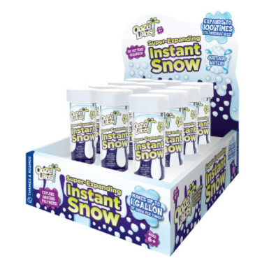 575908 SUPER-EXPANDING INSTANT SNOW (12-UNIT DISPLAY)