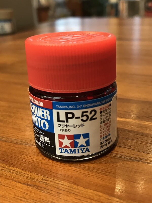 799-82152 LP-52 CLEAR RED