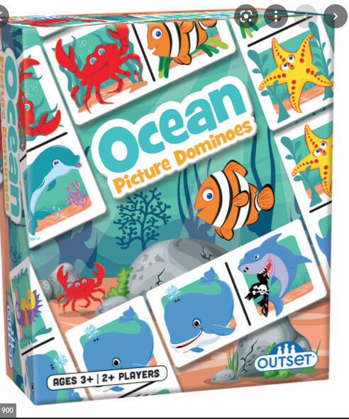 19208 Picture Dominoes: Ocean