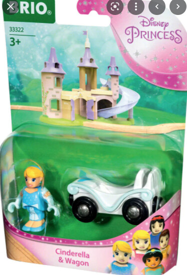 33322 Disney Princess Cinderella &amp; Wagon