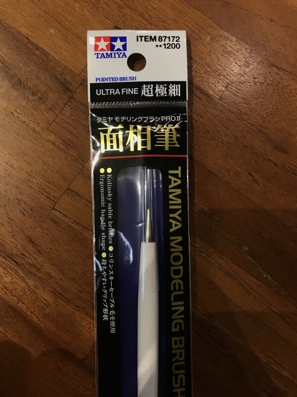 799-87172 PRO II POINTED BRUSH U FINE