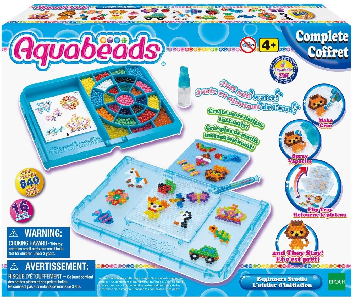 AB32828 BL BEGINNERS STUDIO AQUABEADS