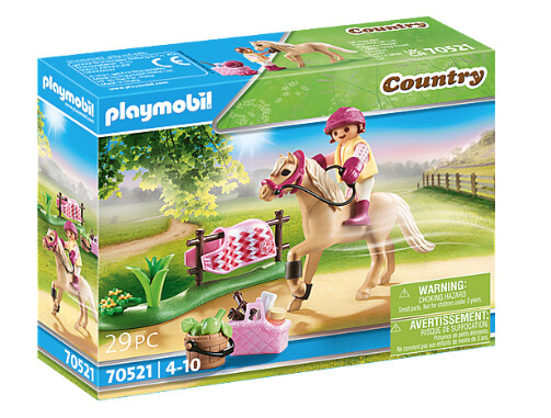 70521 Collectible German Riding Pony