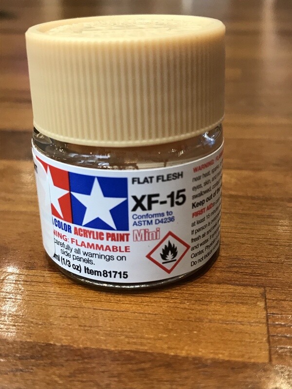 799-81715 XF-15 FLAT FLESH ACRYLIC MINI