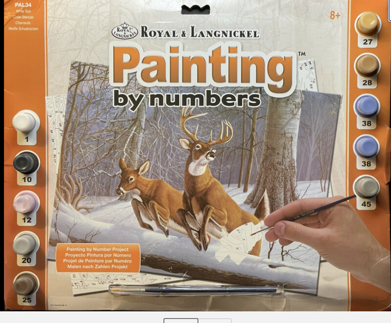 R-06982 Large PBN White Tails