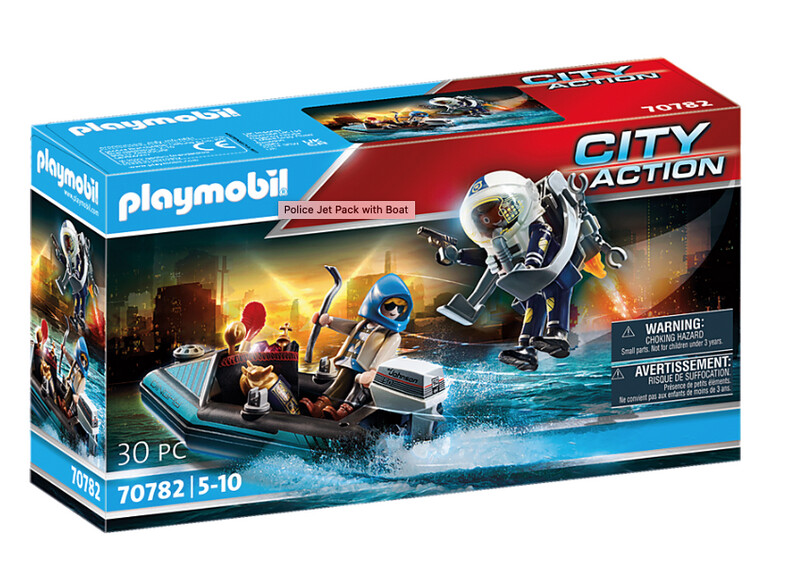 70782 Police Jet Pack with Boat