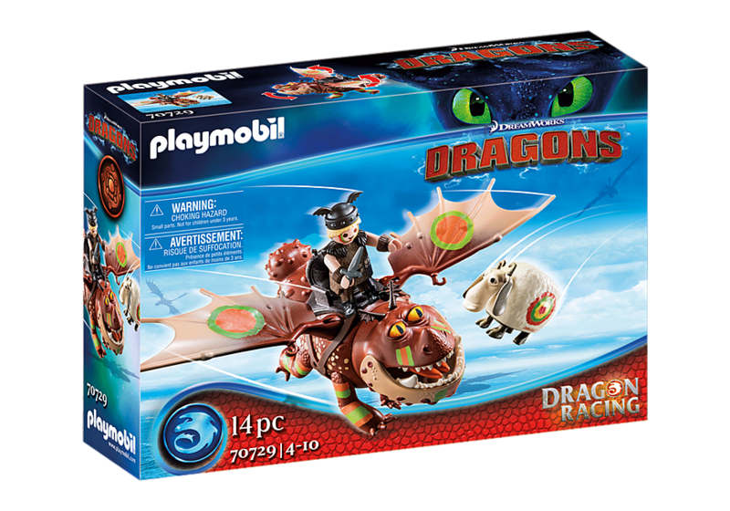 70729 Dragon Racing: Fishlegs and Meatlug