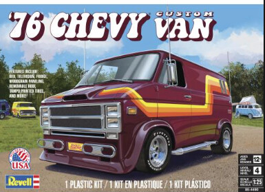 750-4490 REV4490 1976 CHEVY CUSTOMVAN(1/25)