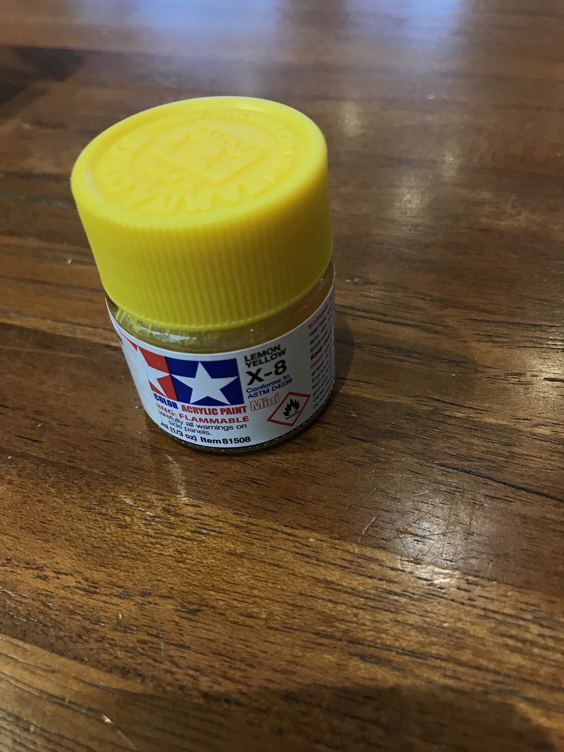 799-81508 X-8 LEMON YELLOW ACRYLIC GLOSS MINI