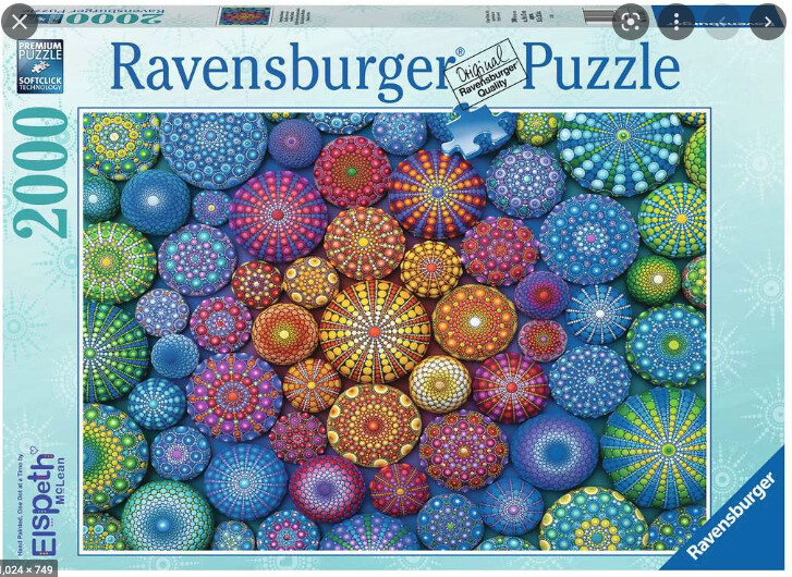 17134 Radiating Rainbow Mandalas 2000p