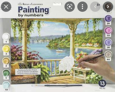 R-38202 Large PBN Silver Lake Veranda