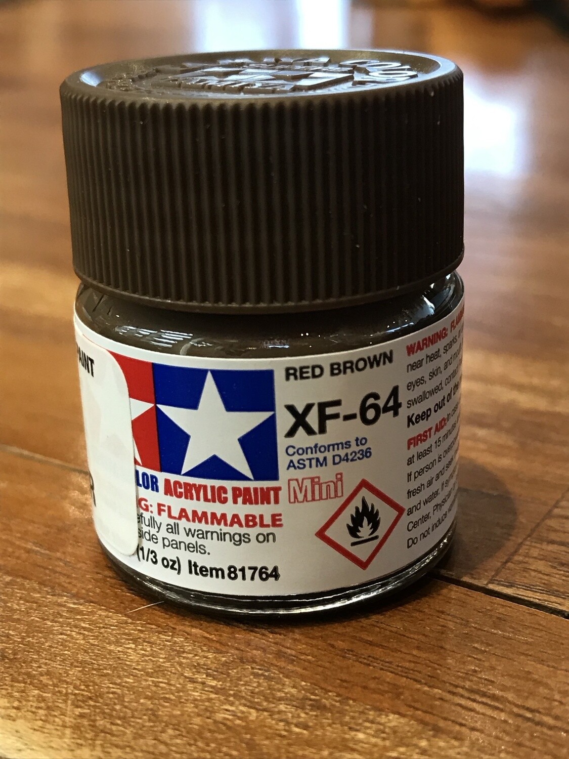 799-81764 XF-64 FLAT RED BROWN MINI
