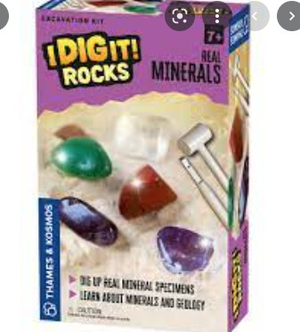 TK630447 I Dig It! Rocks - Real Minerals Excavation Kit
