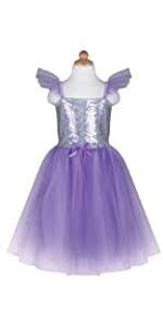 32335 Sequins Princess Dress Lilac 5-6