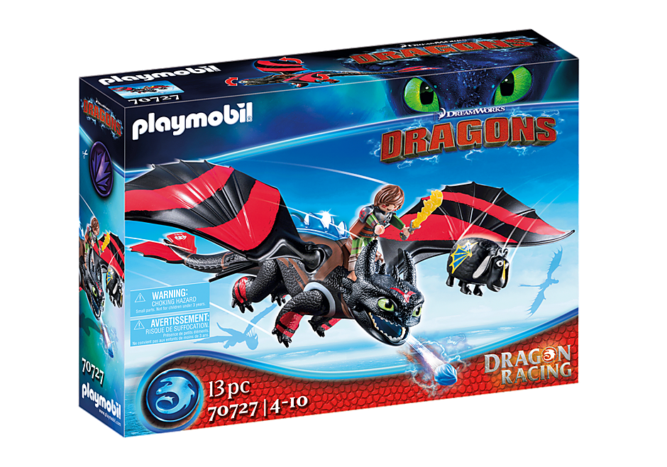 70727 Dragon Racing: Hiccup and Toothless