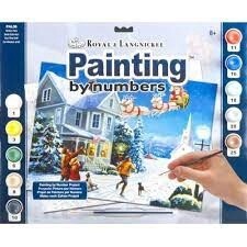 R-07063 Large PBN Santa&#39;s Here