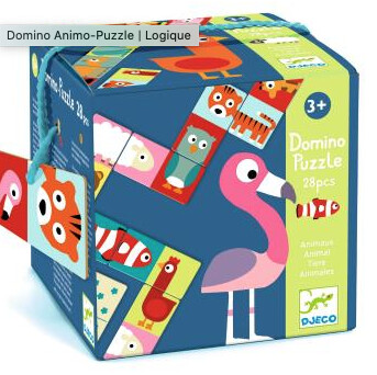 DJ08165 Domino Animo-puzzle