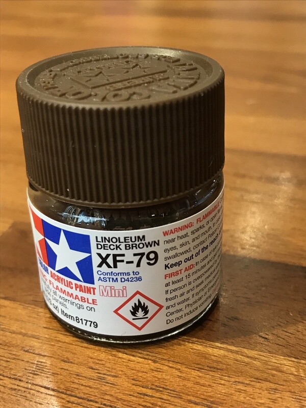 799-81779 XF-79 LINOLEUM DECK BROWN