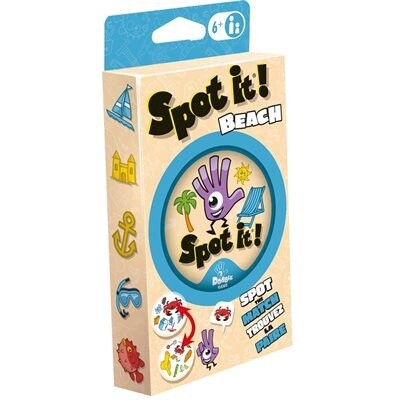 SP123FREN SPOT IT! / DOBBLE - BEACH (BLISTER-ECO ML)