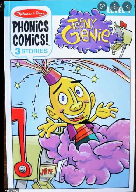97079 31502 Phonics Comics Level 1 Teeny Genie