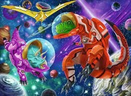 12976 Space Dinosaurs 200p