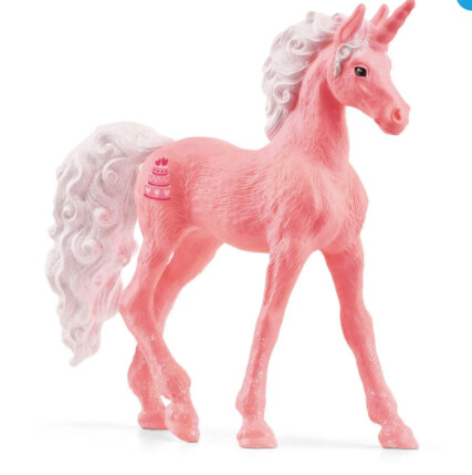 70739 Birthday Cake Collectible Unicorn