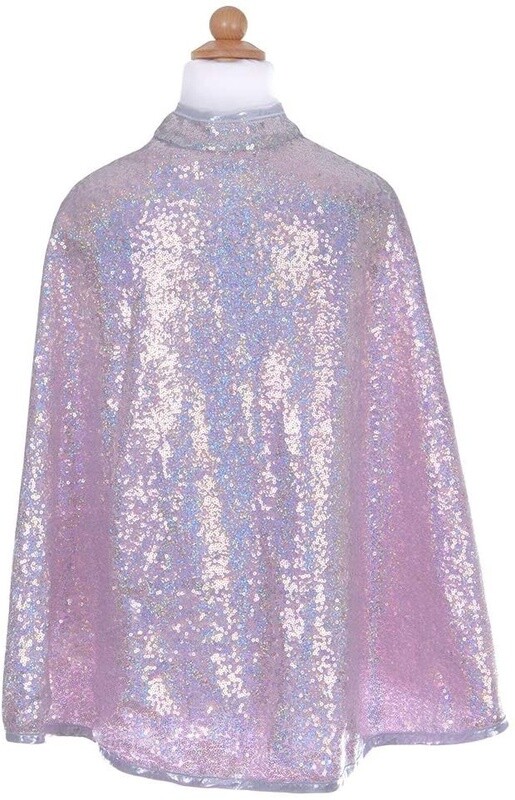 50665 Silver Sequins Cape 5-6