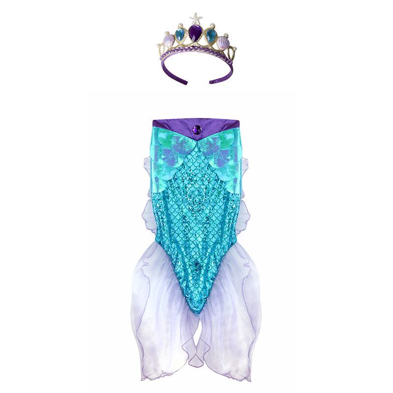 42285 Mermaid Glimmer Skirt Set 5-6