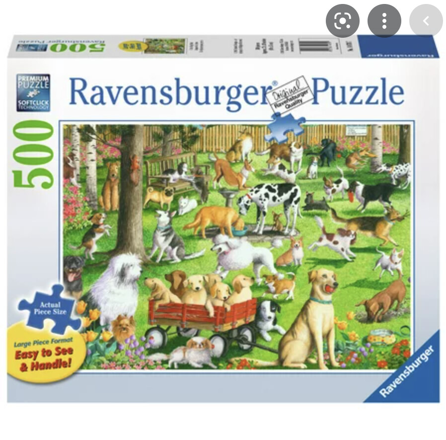 14870 At the Dog Park 500 Pc LF