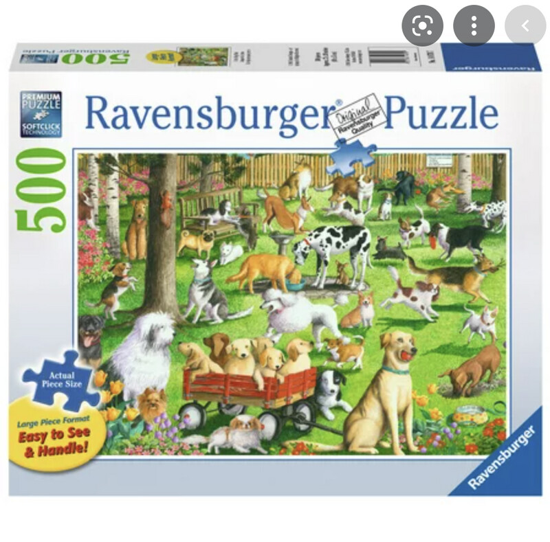 14870 At the Dog Park 500 Pc LF