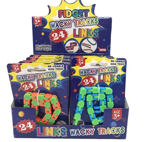 03-FLC01 Fidget Links Carded (Asst)