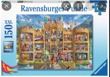 12919 Cutaway Castle 150pc