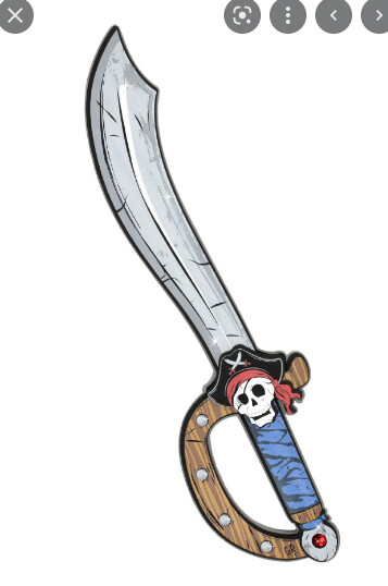 14321 Captain Skully EVA Pirate Sword