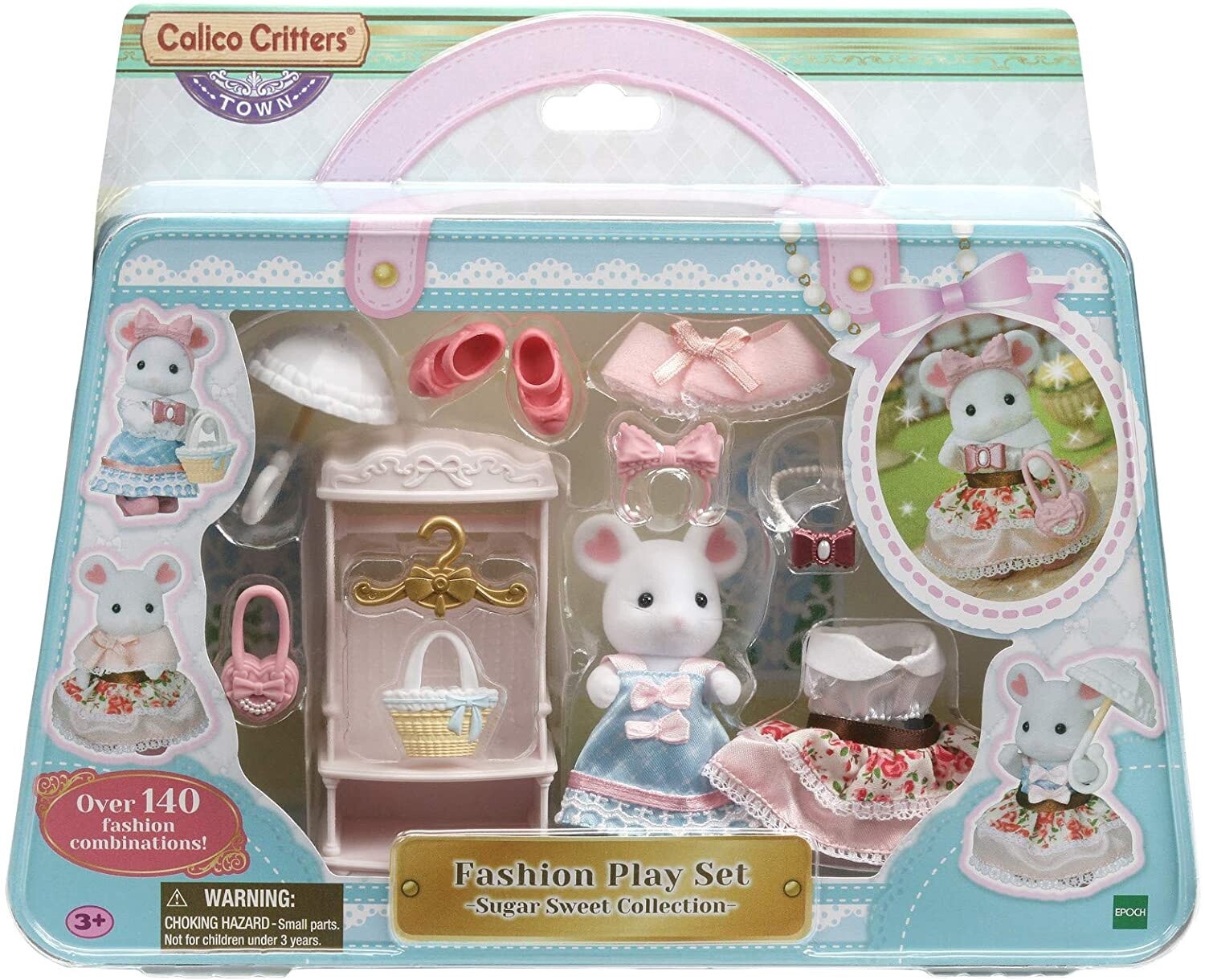 CF3051 BL FASHION PLAY SET SUGA CALICO CRITTERS