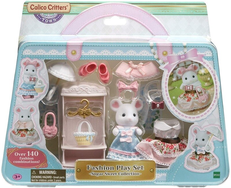 CF3051 BL FASHION PLAY SET SUGA CALICO CRITTERS