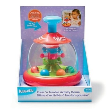 G02663 PRESS N TUMBLE ACT DOME KIDOOZIE