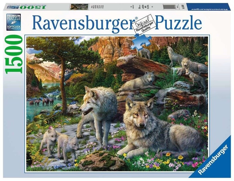 16598 Wolves in Spring