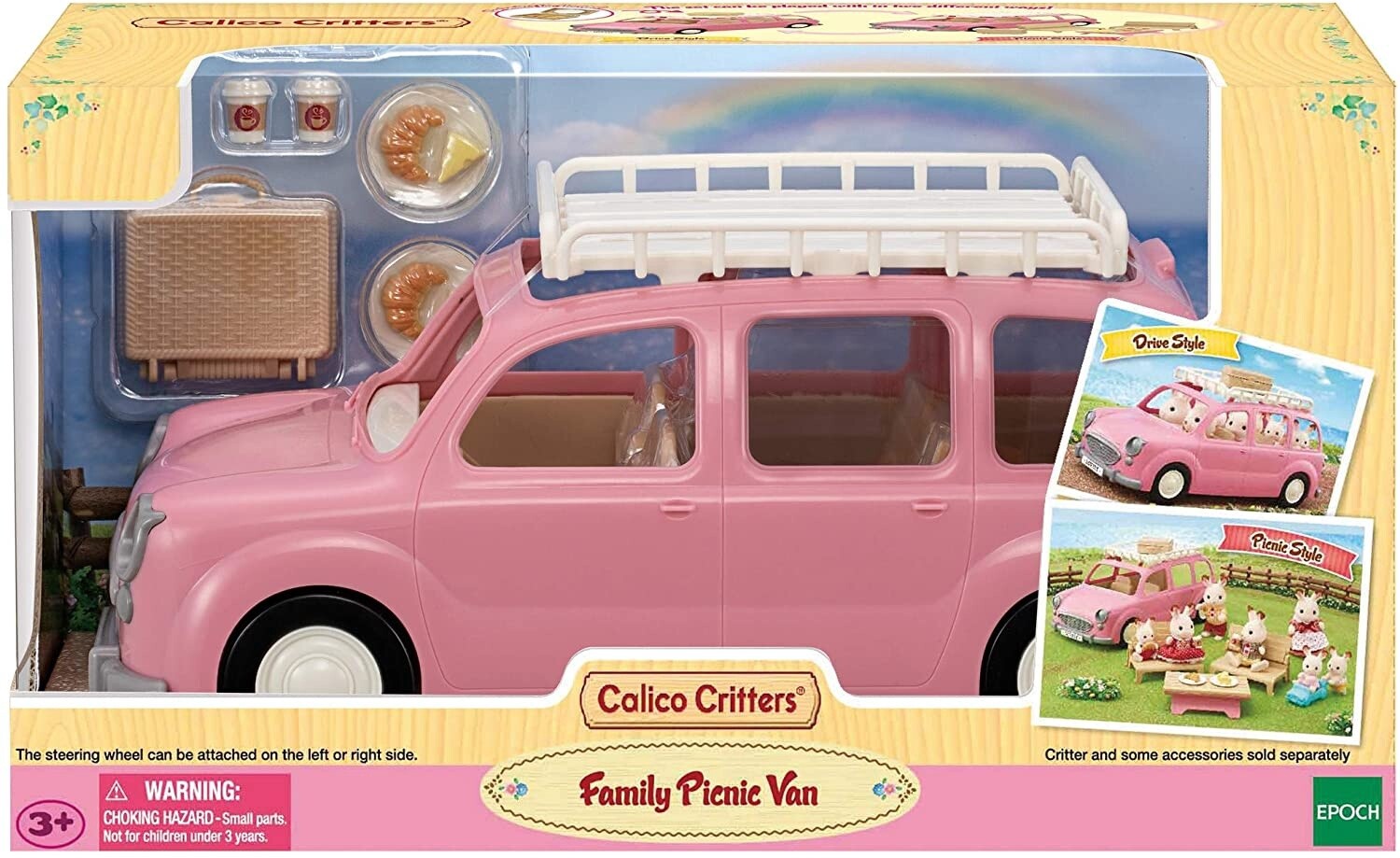 CC1910 BL FAMILY PICNIC VAN CALICO CRITTERS