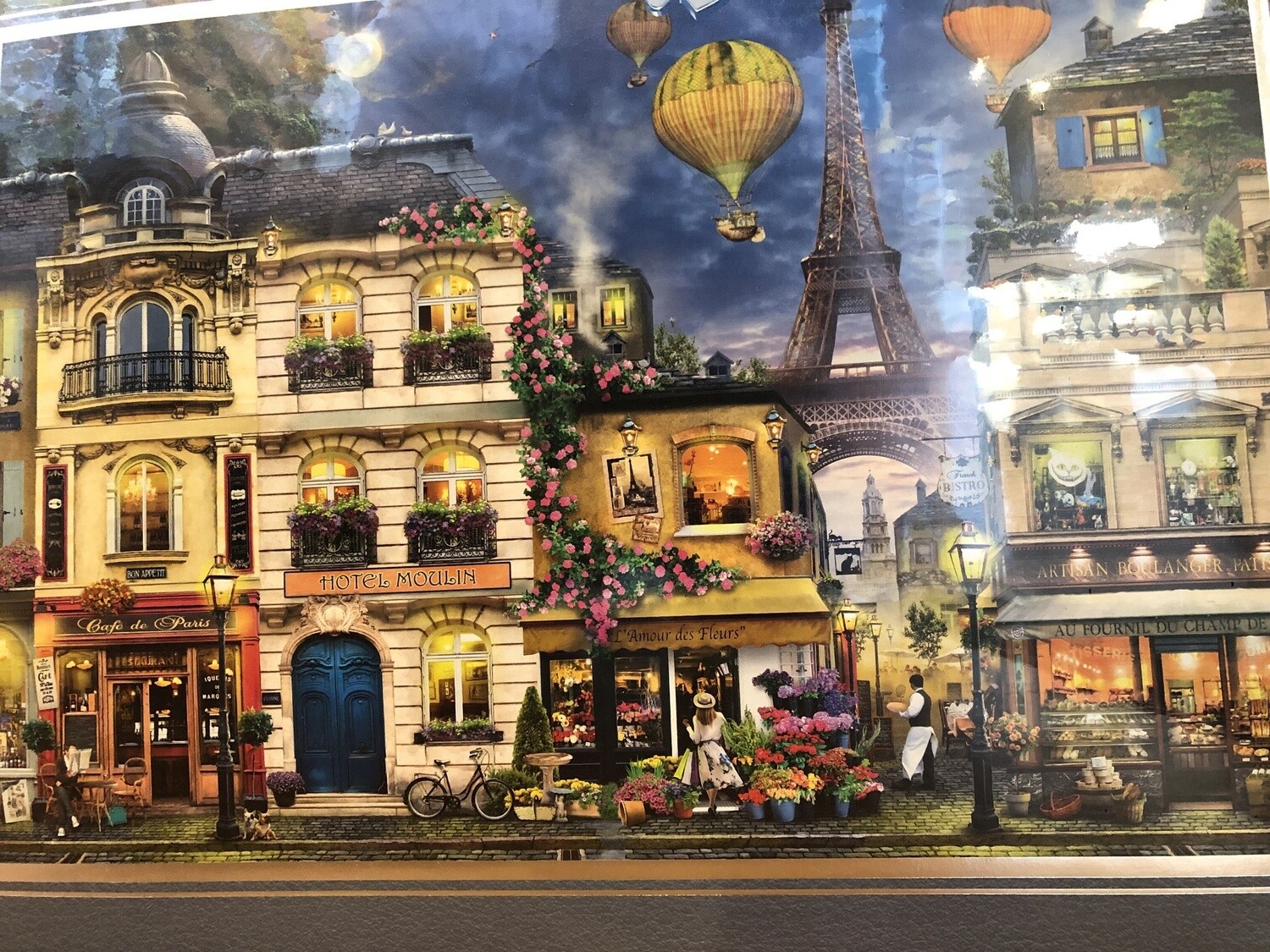 17829 Evening Walk in Paris 18000pc