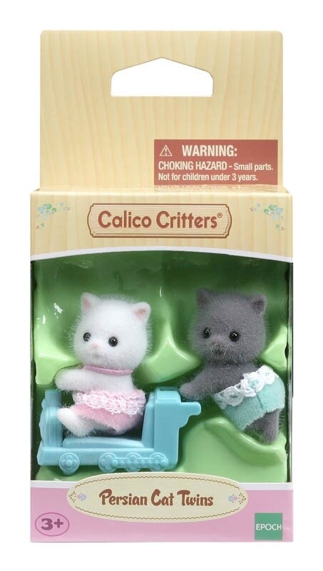 CC1866 Persian Cat Twins