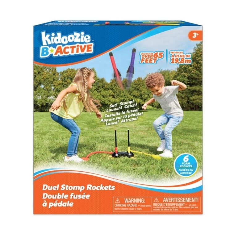 G02645 DUAL STOMP ROCKETS KIDOOZIE B-ACTIVE
