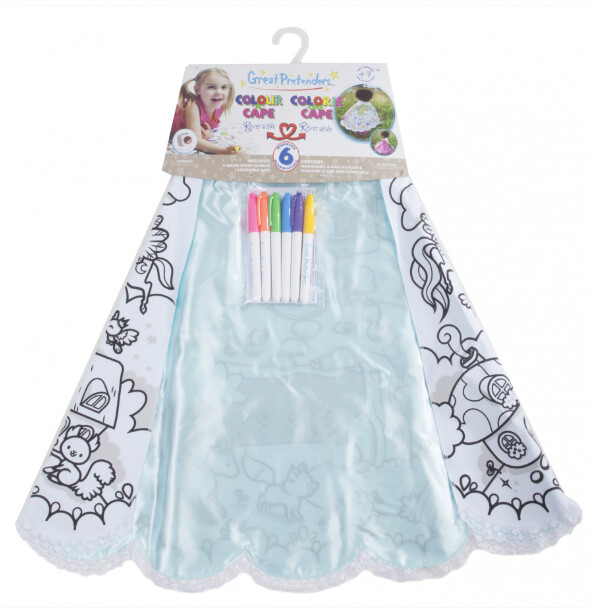 83011 Colour-A-Cape, Princess, 4-7