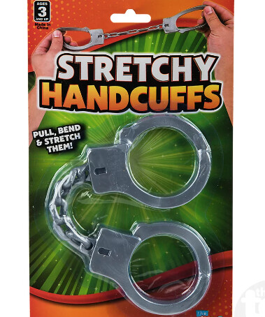 03-SEH01 Stretchy Elastic Handcuffs 10.5&quot;