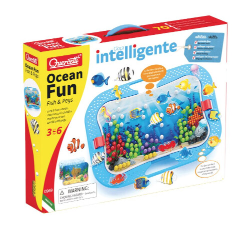 009697 OCEAN FUN - FISH &amp; PEGS   (MULT)