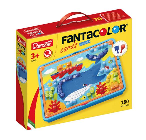 008621 FANTACOLOR CARDS ANIMALS (MULT)