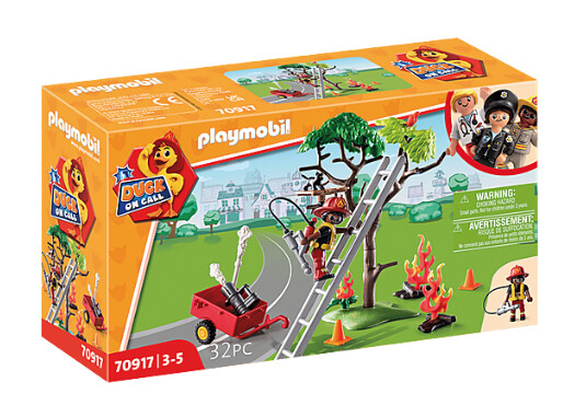 70917 D.O.C.- Fire Rescue Action: Cat Rescue