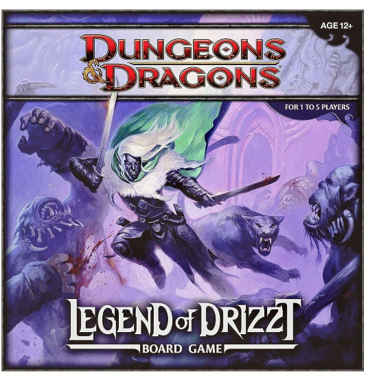 WTC35594 Dungeons &amp; Dragons: Legend Of Drizzt Adventure System Board Game