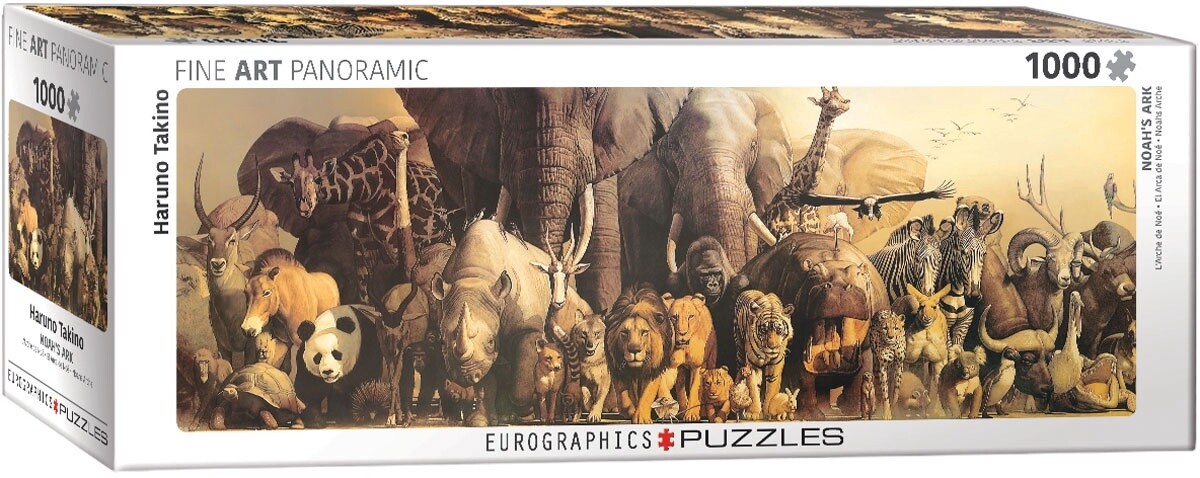 6010-4654 Noah&#39;s Ark by Haruo Takino 1000pc