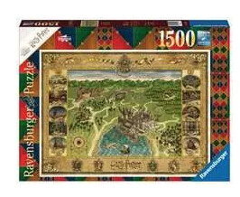 12000720 Harry Potter Hogwarts Map 1500pc