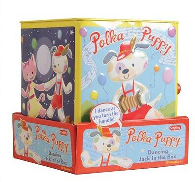 PUPJB POLKA PUPPY JACK IN BOX